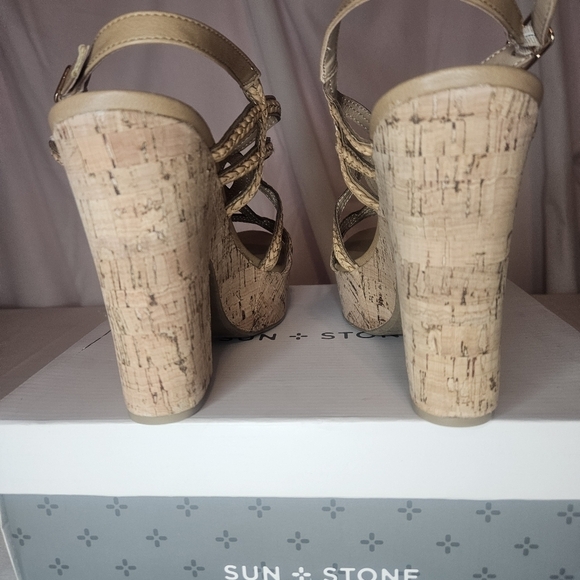 Sun + Stone Nadiya Mediterranean Sandals Macy's Size 11 NIB Retail $60 - Picture 8 of 14